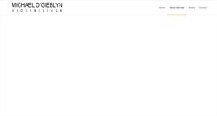 Desktop Screenshot of michaelogieblyn.com